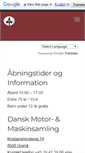 Mobile Screenshot of motorsamlingen.dk